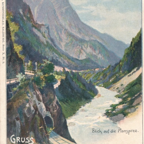 AK, Gruss aus dem Gesäuse, Steiermark (S2930)