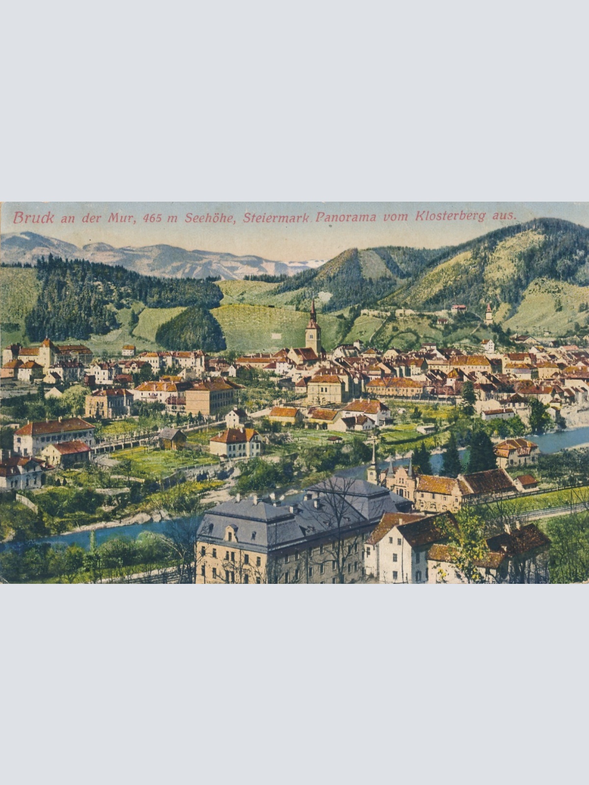 AK aus Bruck an der Mur Steiermark Ansichtskarte (12597)