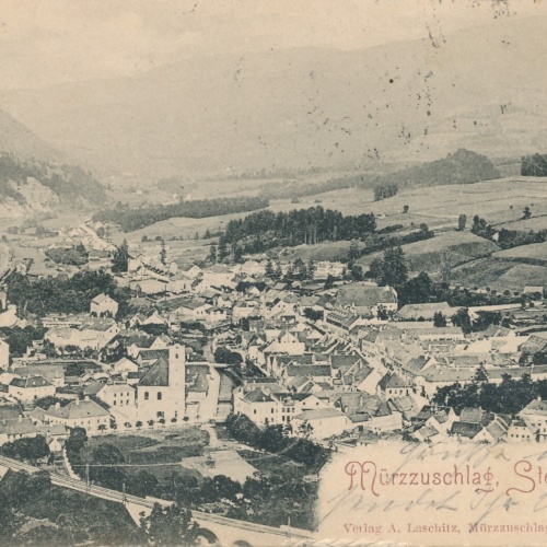 AK Mürzzuschlag Steiermark Ansichtskarte (12601)