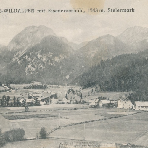 AK Hinter Wildalpen Steiermark Ansichtskarte (12602)
