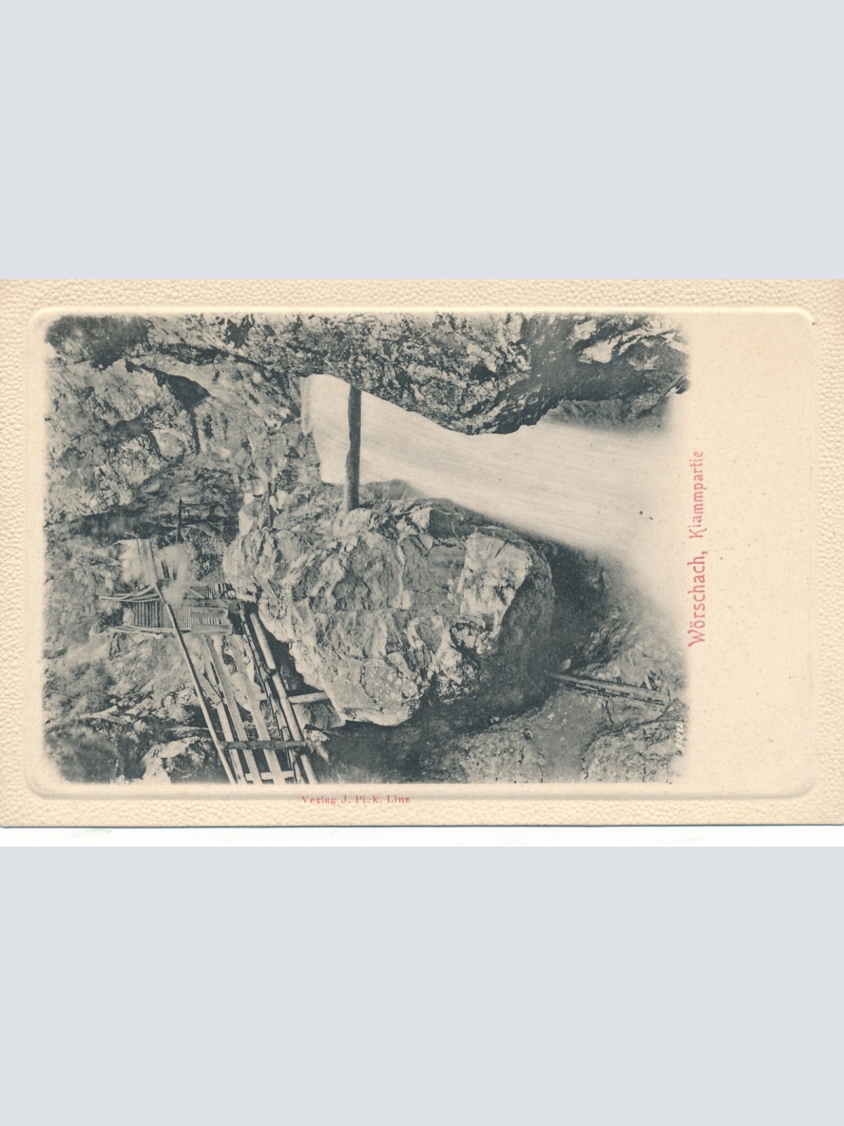 AK aus Wörschach Klammpartie Steiermark Ansichtskarte (12622)
