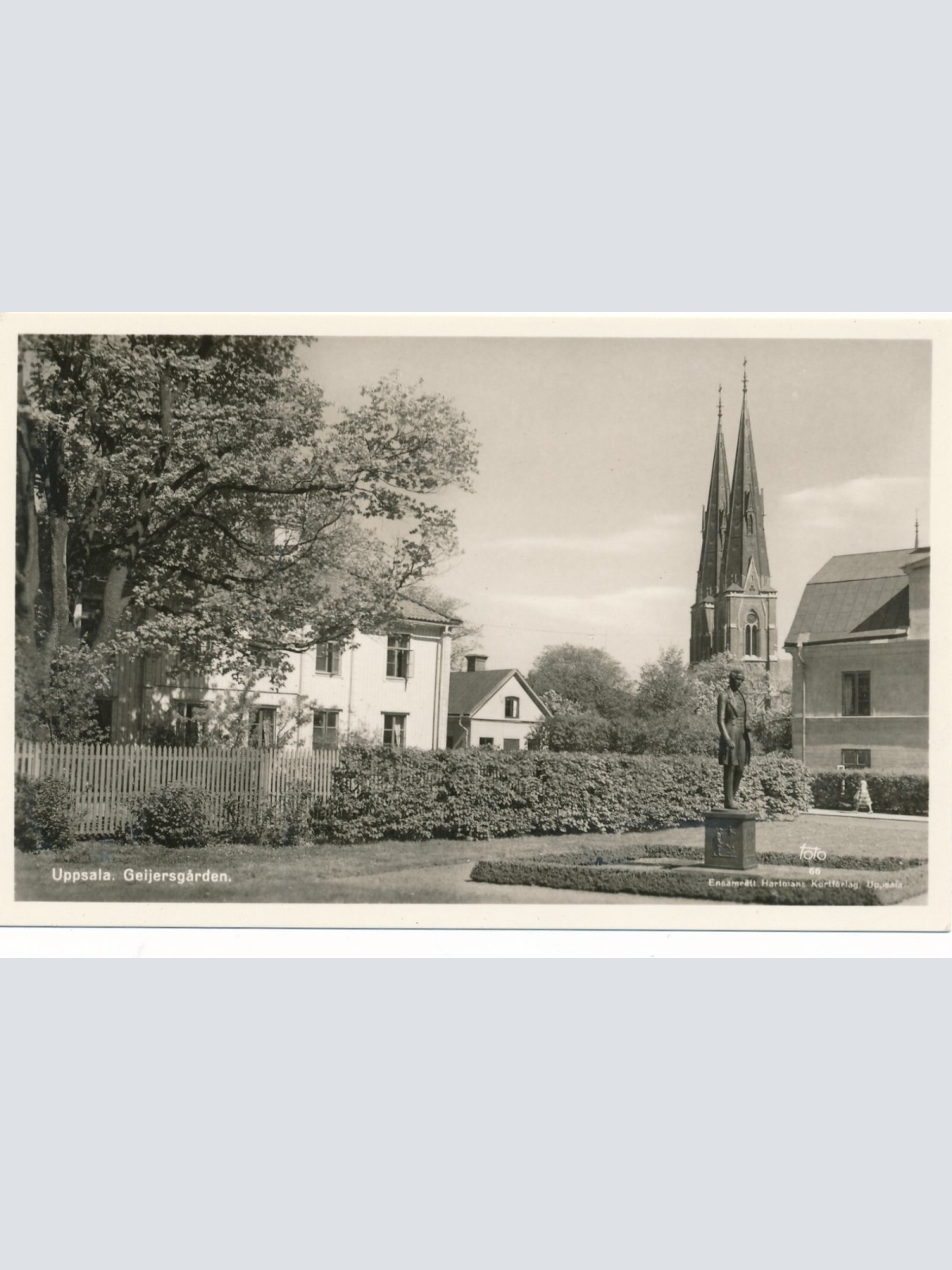 AK aus Uppsala Geijersgarden Schweden Ansichtskarte (12556)