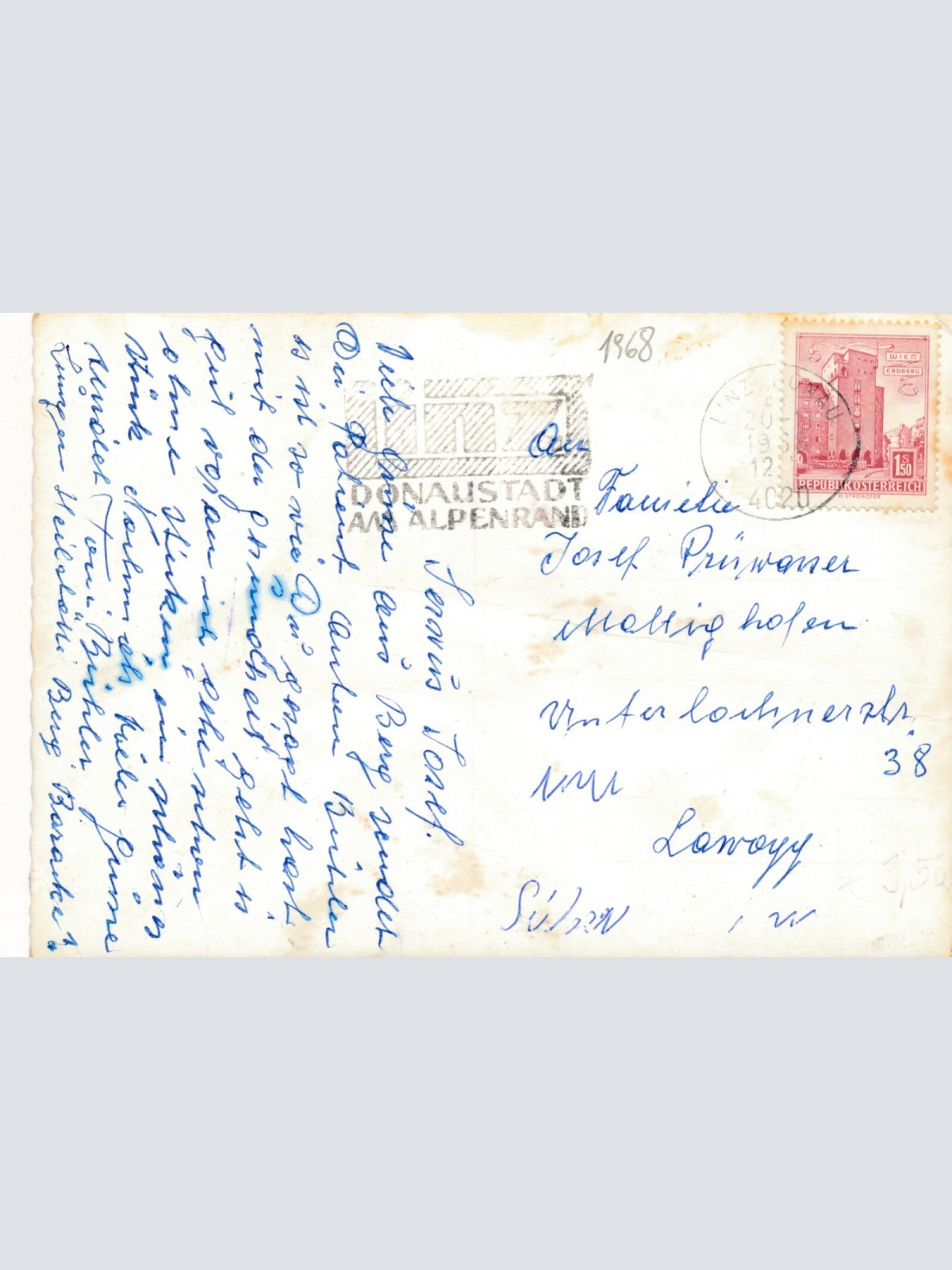 AK aus Lenzing Nr.4 Oberösterreich Ansichtskarte (11681)