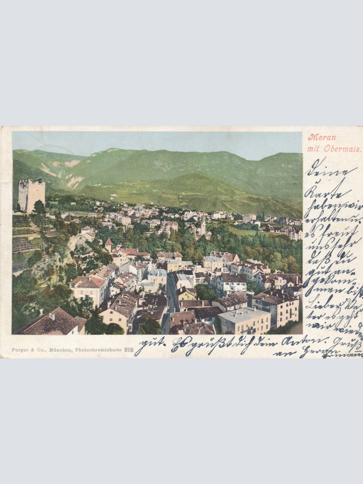 AK aus Meran Italien Ansichtskarte (12575)