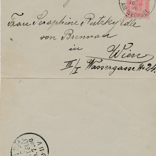 10 Heller Ganzsachen - Karten - Brief aus Kirchberg (16296)