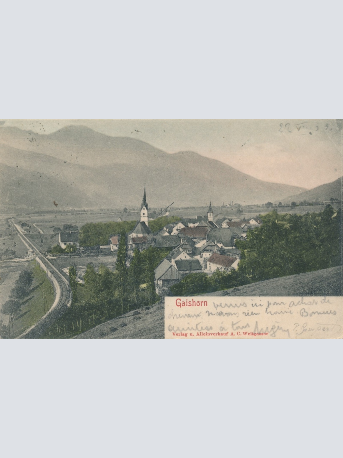 AK aus Gaishorn Steiermark Ansichtskarte (12342)