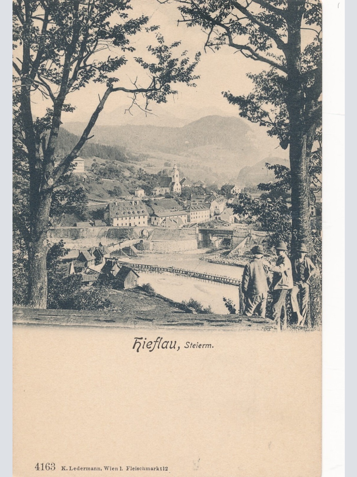 AK aus Hieflau Steiermark Ansichtskarte (12353)