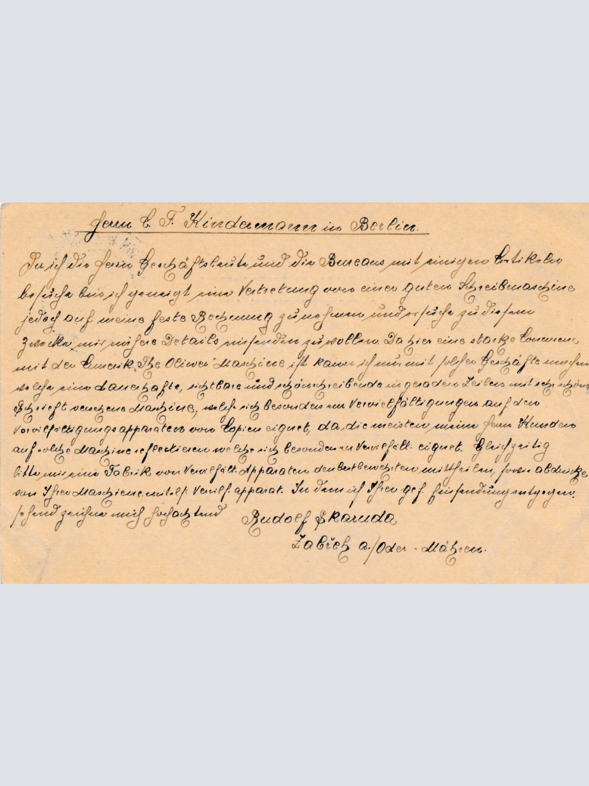 5 Heller - Ganzsachen - Karte 1904 aus Schönbrunn (12315)