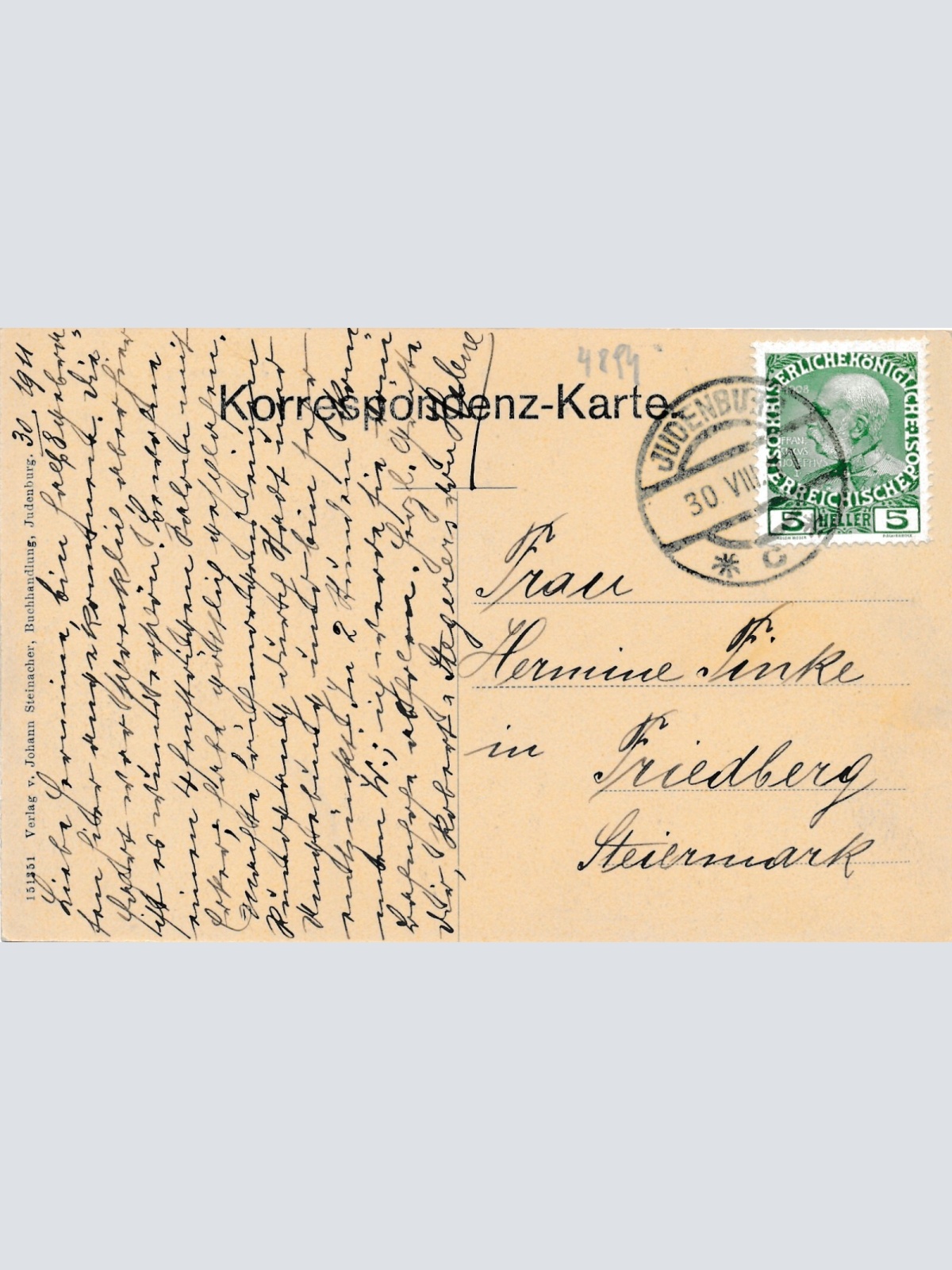 AK aus Judenburg Hauptplatz Steiermark Ansichtskarte (12386)