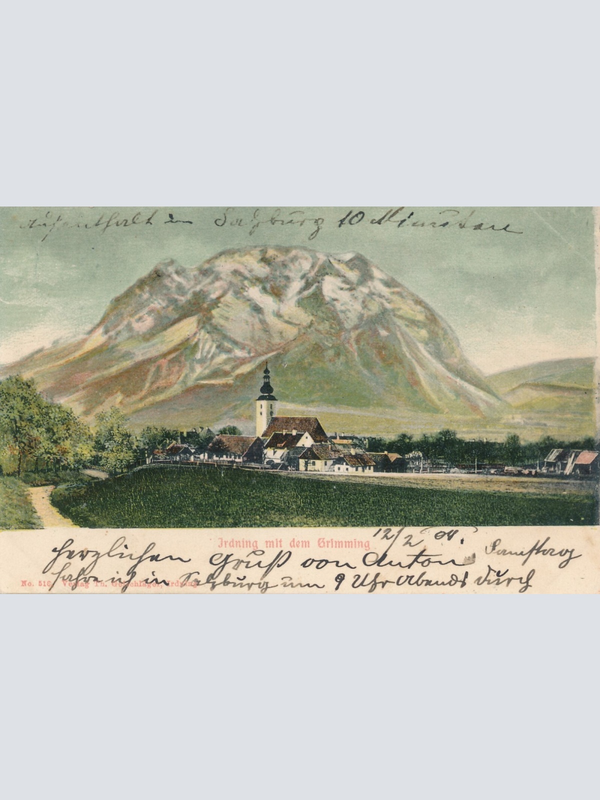 AK aus Irdning Steiermark Ansichtskarte (12364)