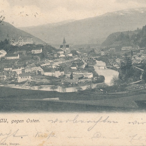 AK aus Murau Steiermark Ansichtskarte (12816)