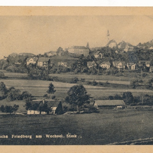 AK aus Friedberg am Wechsel Steiermark Ansichtskarte (12804)