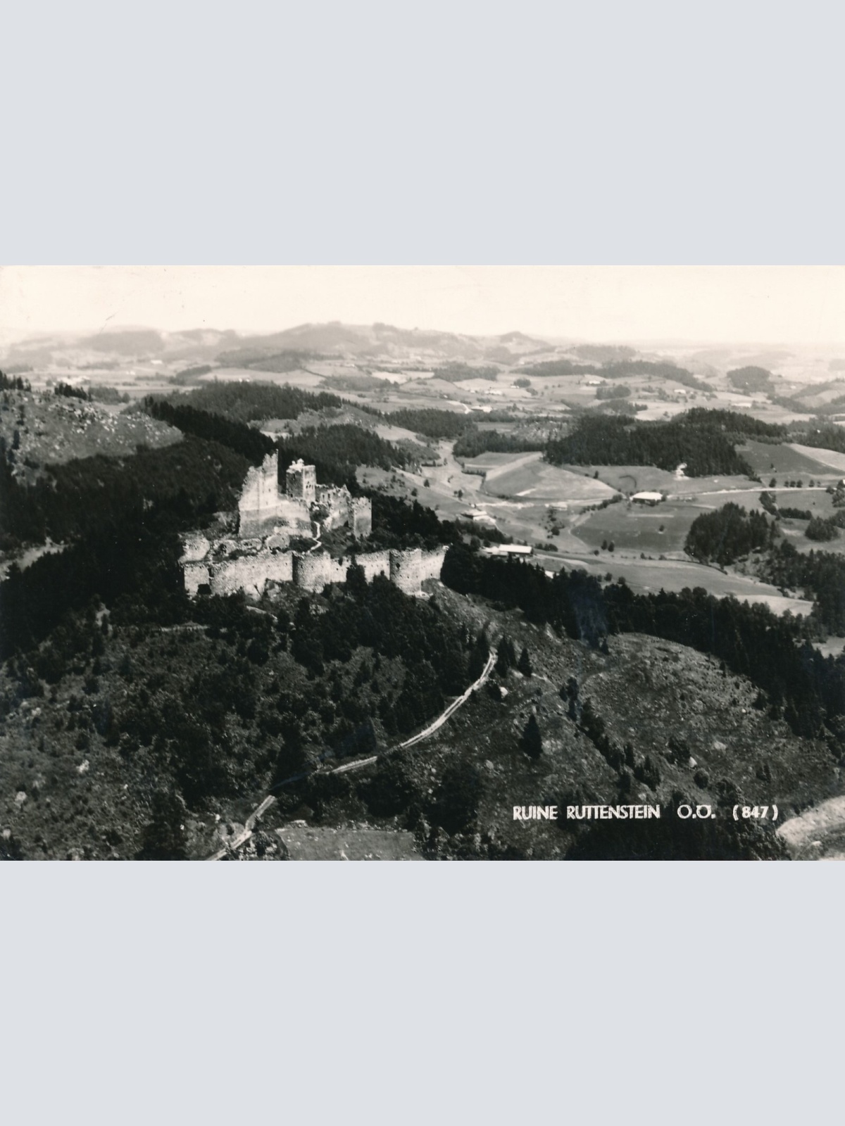 AK von der Ruine Ruttenstein Oberösterreich Ansichtskarte (12860)