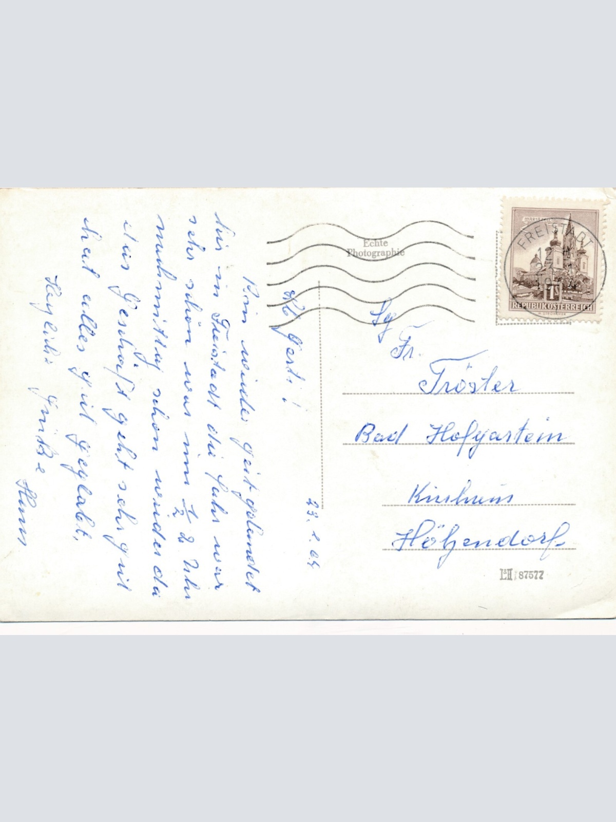 AK aus Freistadt Oberösterreich Ansichtskarte (12845)