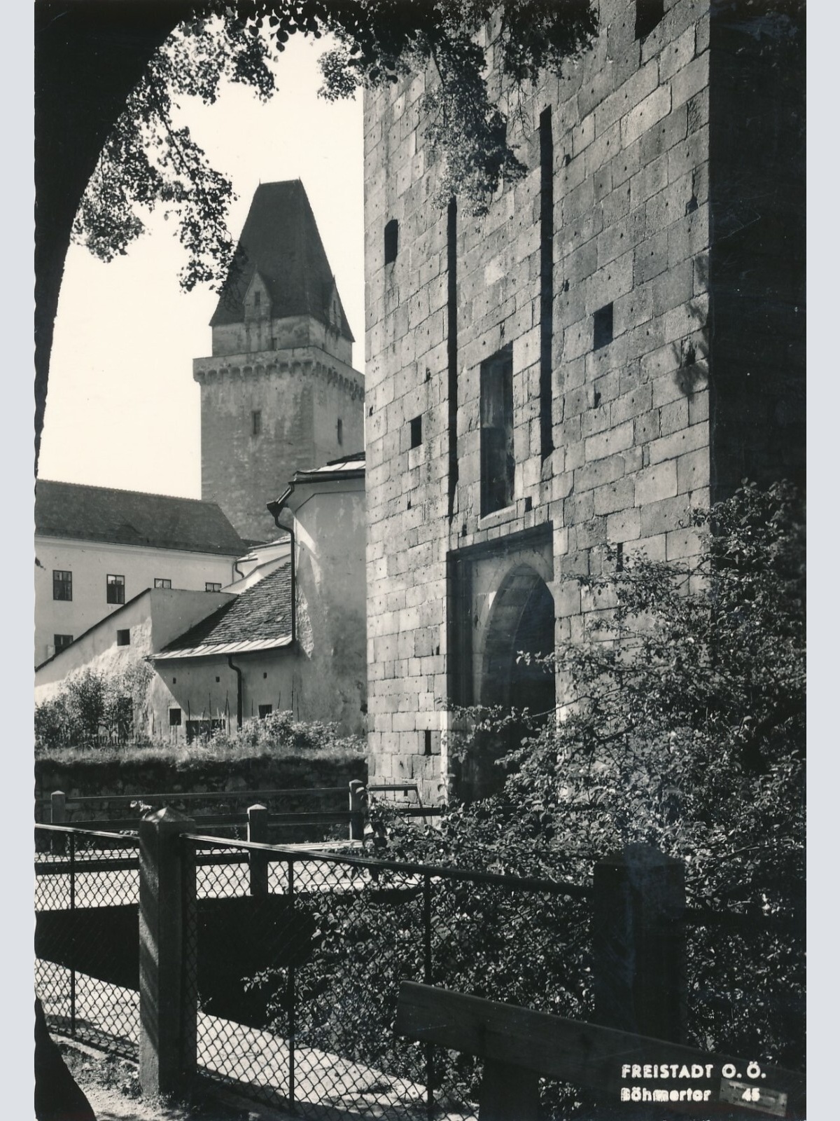 AK aus Böhmertor Freistadt Oberösterreich Ansichtskarte (12851)