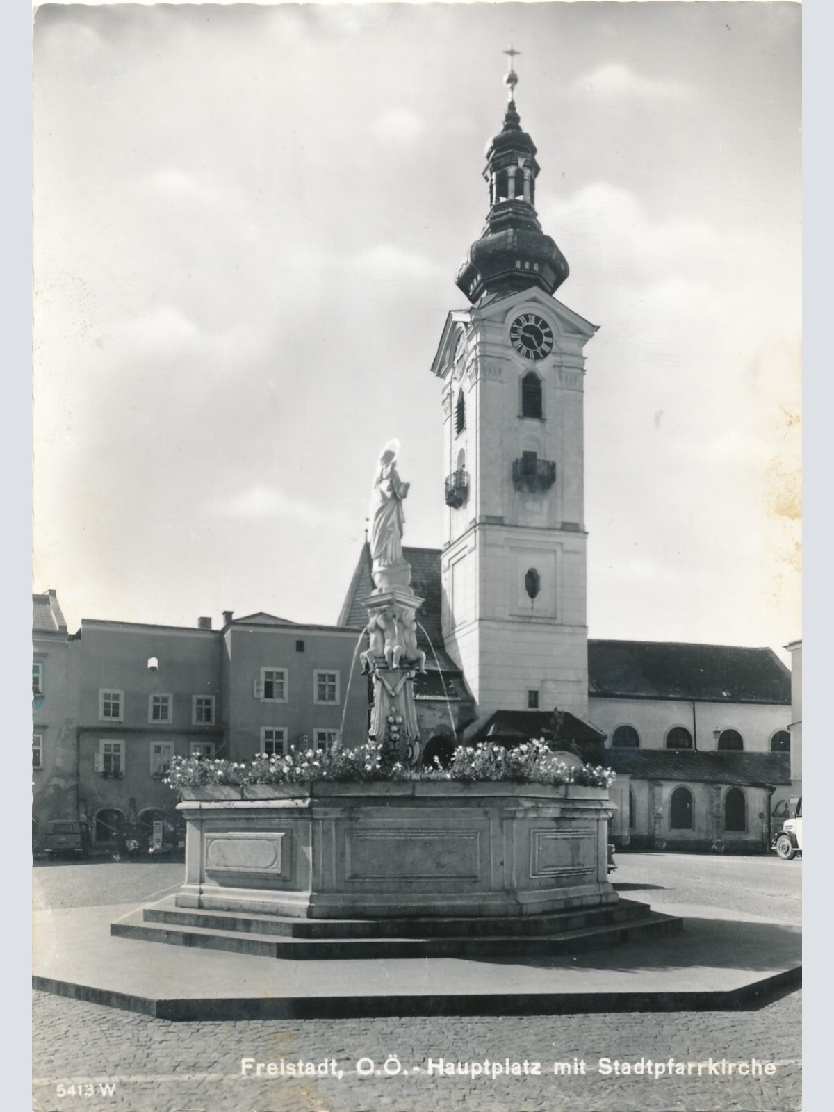 AK aus Freistadt  Hauptplatz Oberösterreich Ansichtskarte (12852)