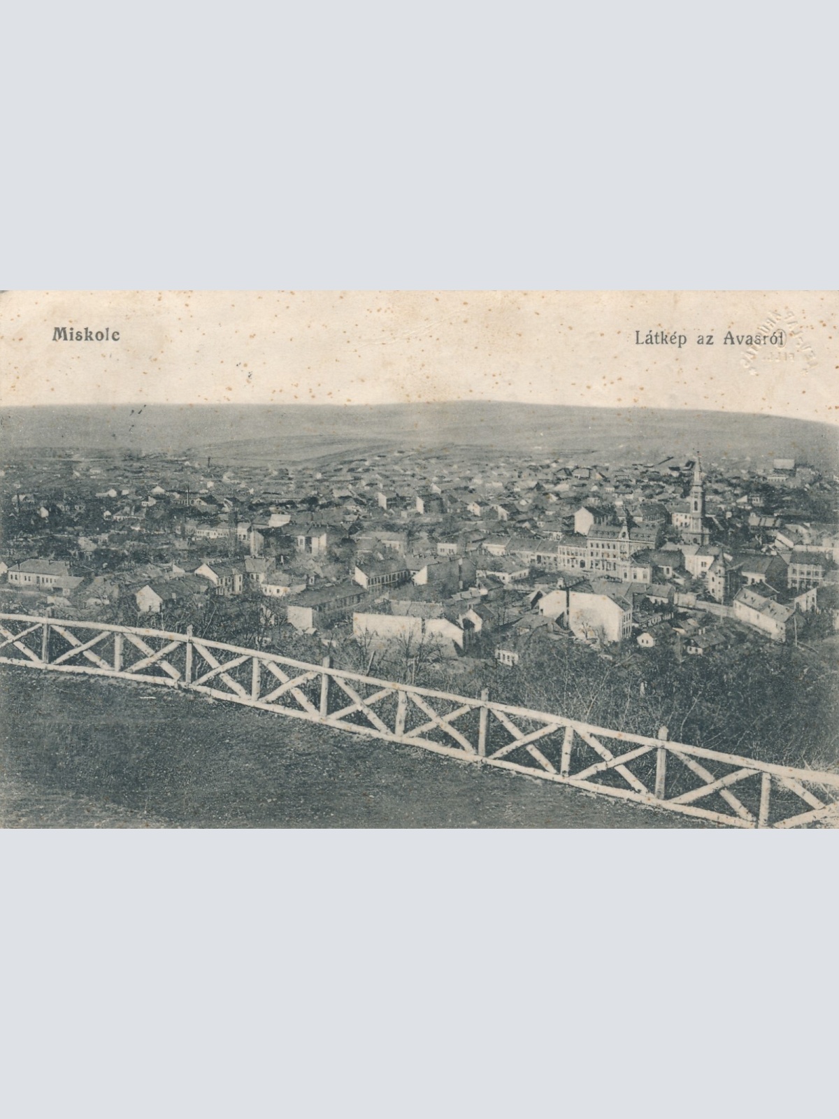 AK aus Miskolc Latkep az Avasrol Ansichtskarte (11834)