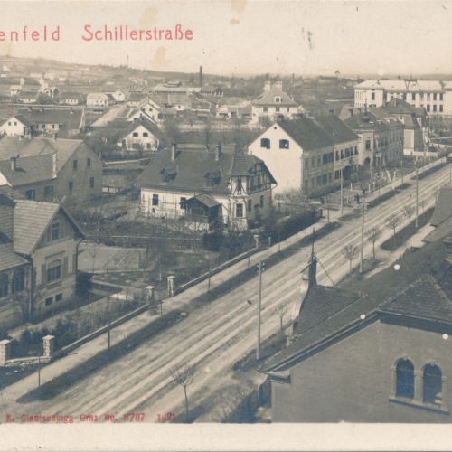 AK aus Fürstenfeld Schillerstrasse Steiermark Ansichtskarte (11874)