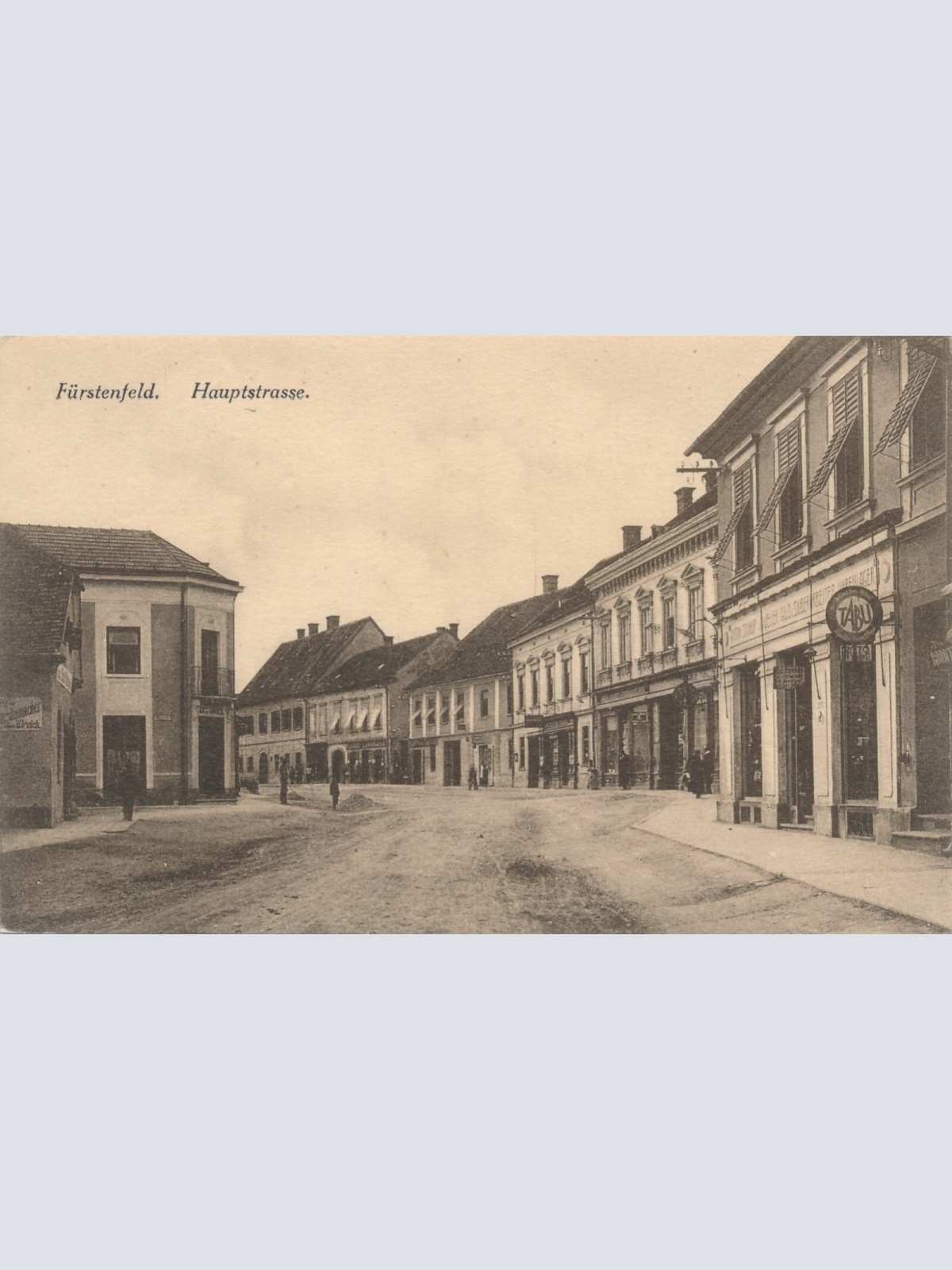 AK aus Fürstenfeld Hauptstrasse Steiermark Ansichtskarte (11873)