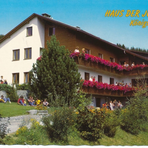 AK aus Königswiesen mit Haus der Jugend Oberösterreich Ansichtskarte (J343)