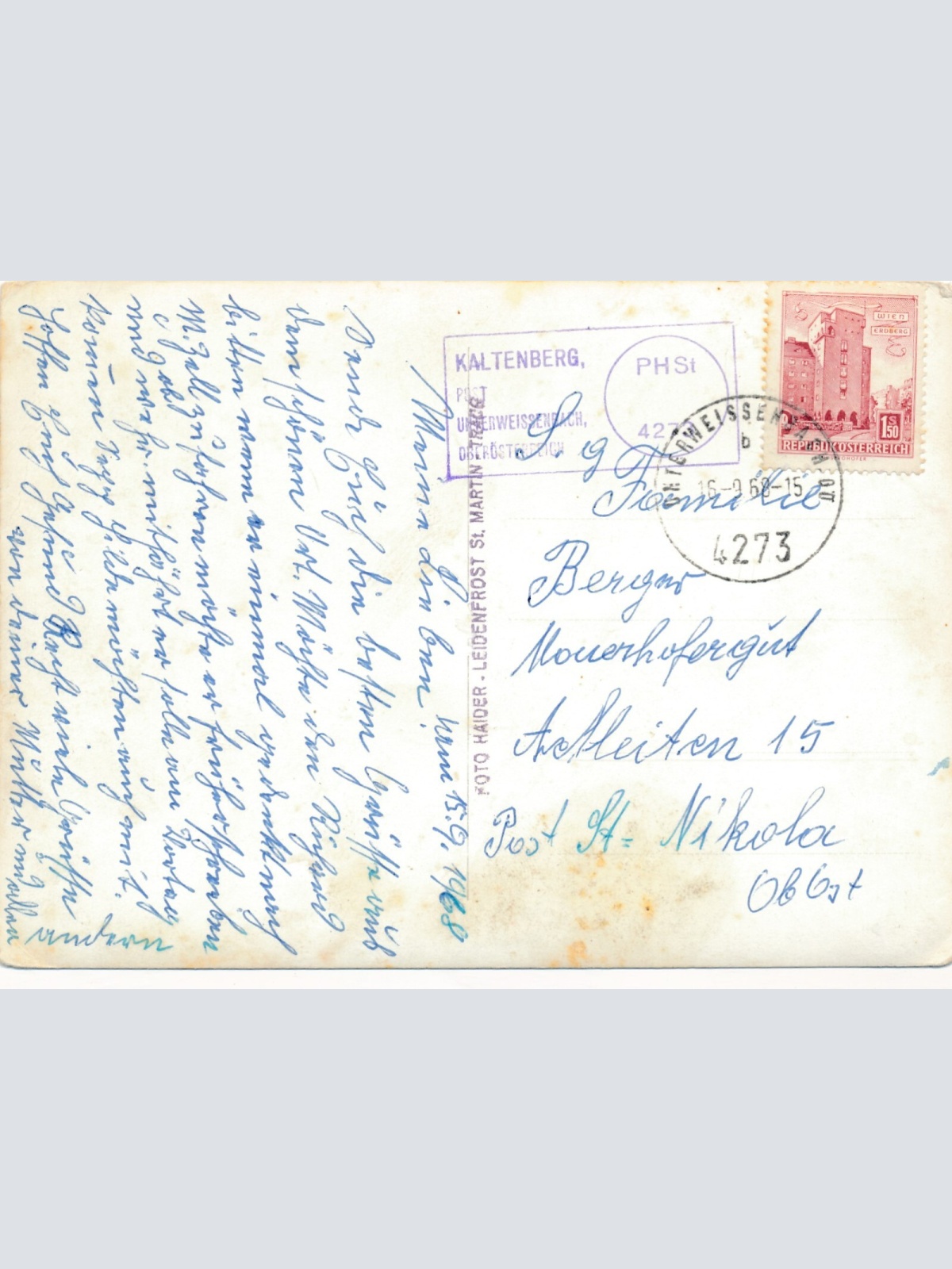 AK aus Kaltenberg Oberösterreich (12917)