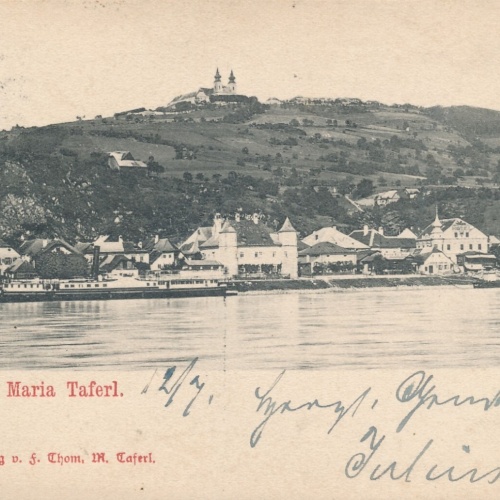 AK aus Marbach mit Maria Taferl Niederösterreich Ansichtskarte (12676)