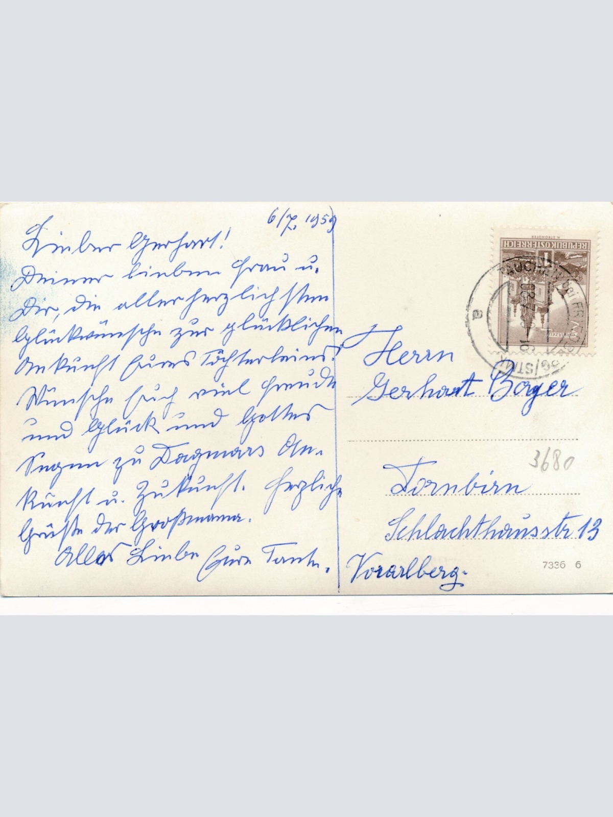 AK vom Berghotel Oscherbauer Steiermark Ansichtskarte (13113)