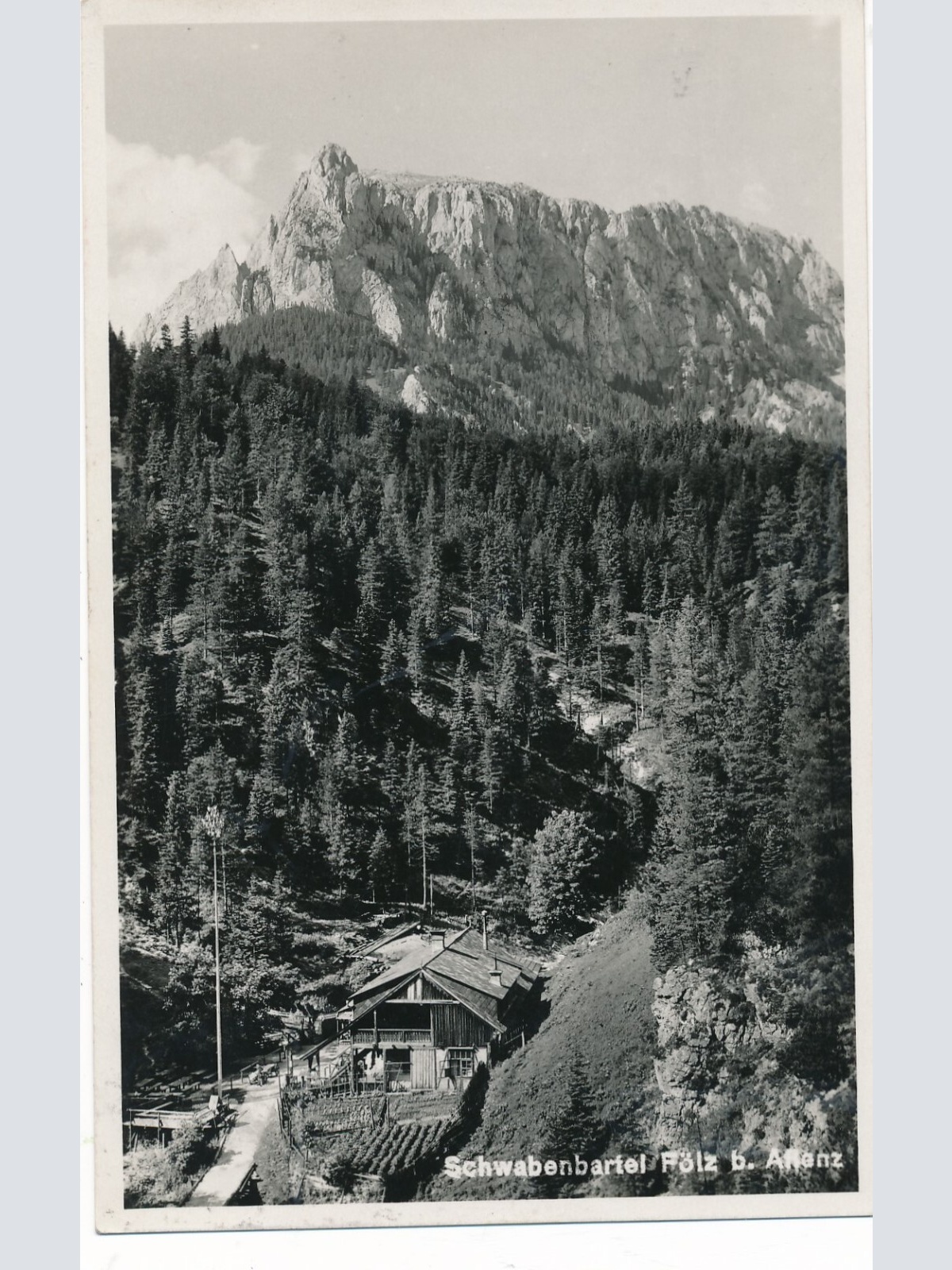 AK Schwabenbartel Fölz Steiermark Ansichtskarte (13116)