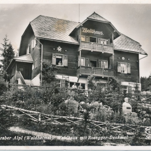 AK aus vom Gasthof Burggraber Steiermark Ansichtskarte (13118)