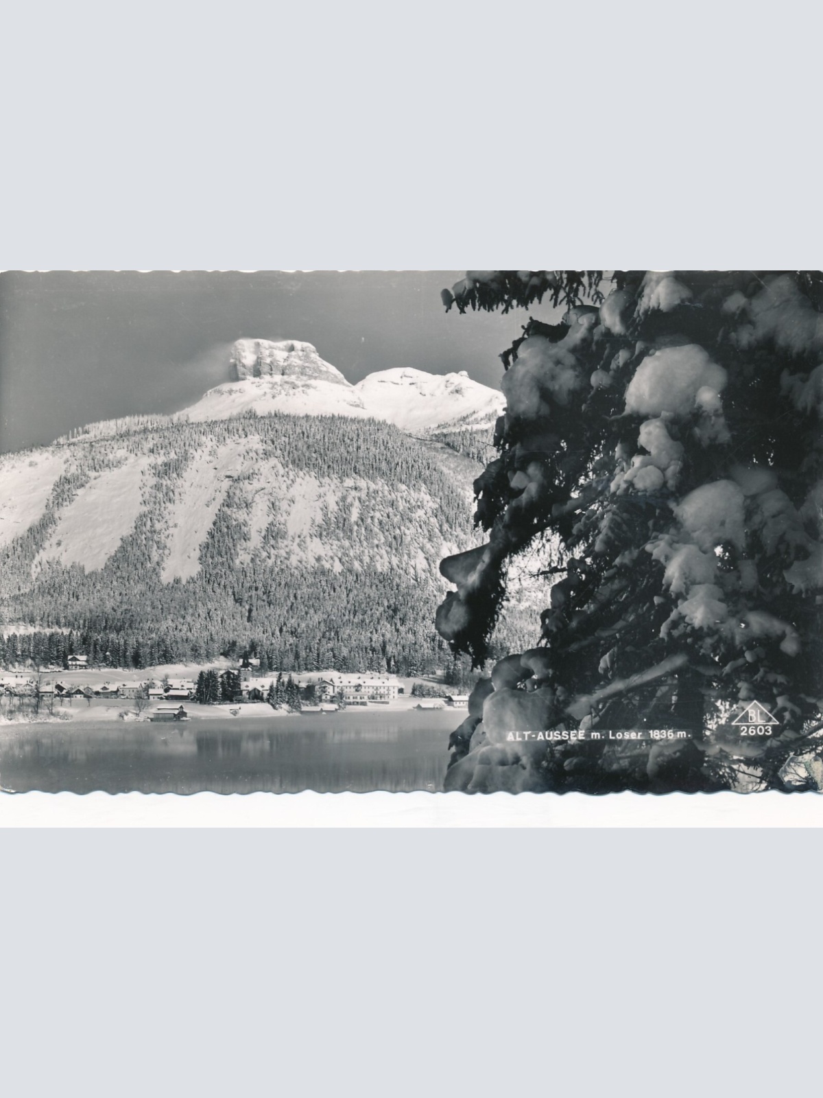 AK aus Alt Aussee im Winter Steiermark Ansichtskarte (13139)