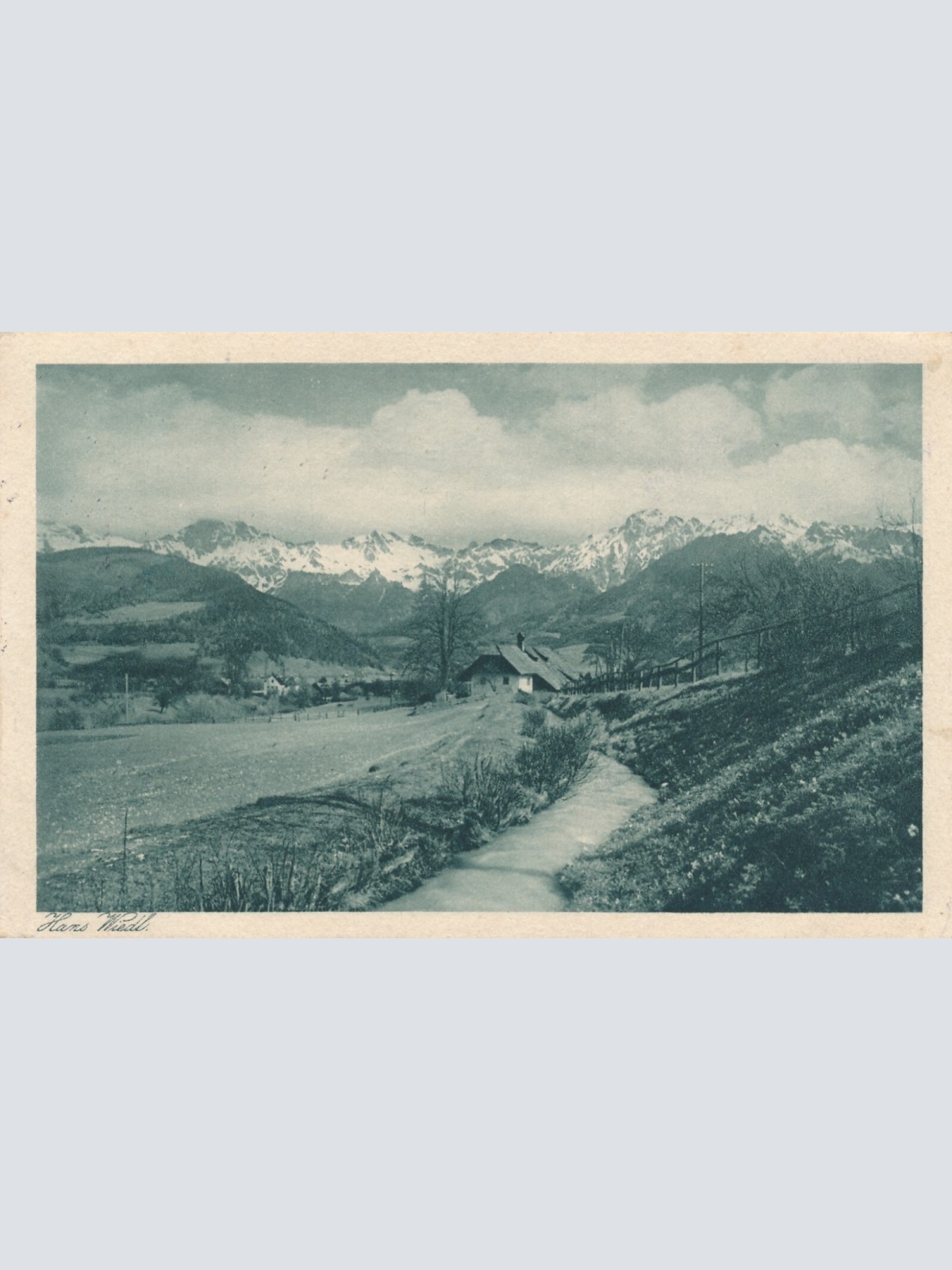 AK aus Admont Hans Wiedl Steiermark Ansichtskarte (13156)