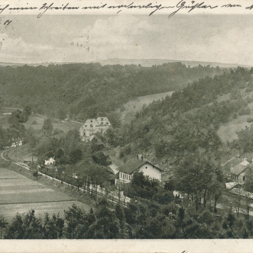 AK aus Plank Bahnhof Restaurant Niederösterreich Ansichtskarte (12740)