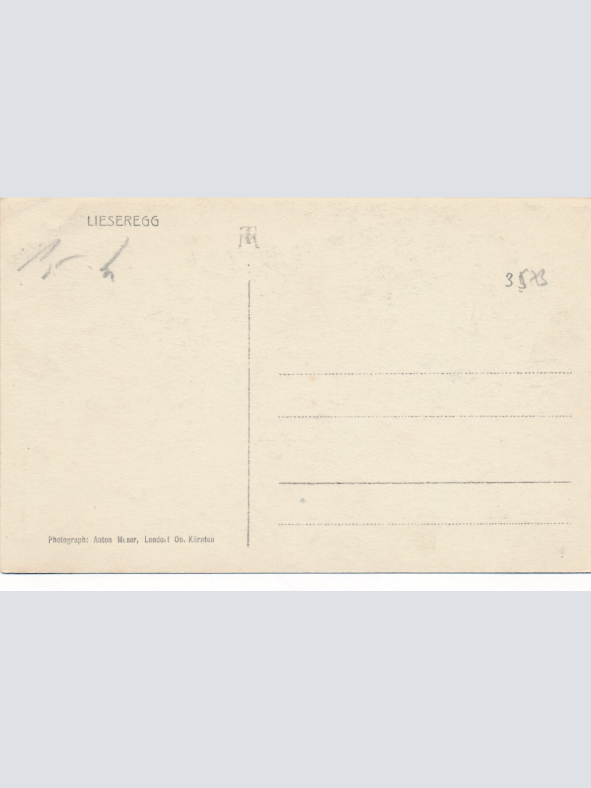 AK aus Lieseregg Steiermark Ansichtskarte (13165)