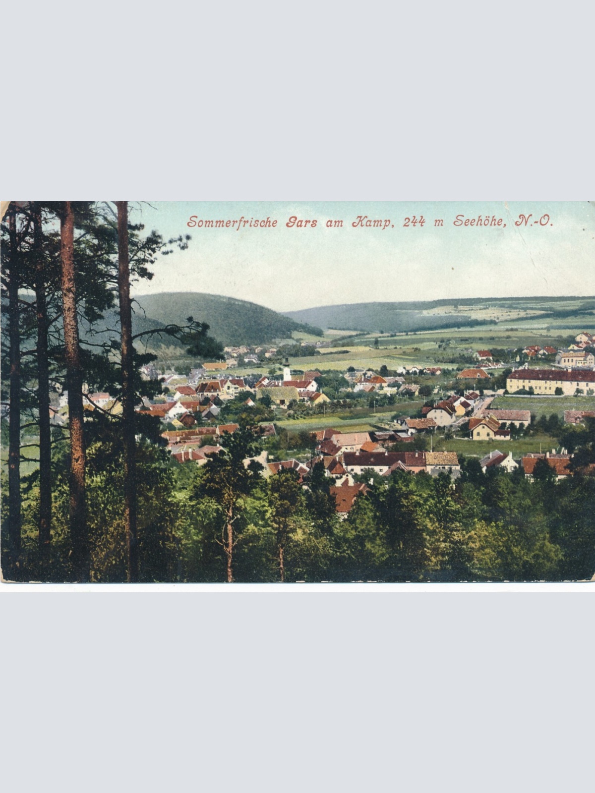 AK aus Gars am Kamp Niederösterreich Ansichtskarte (12738)