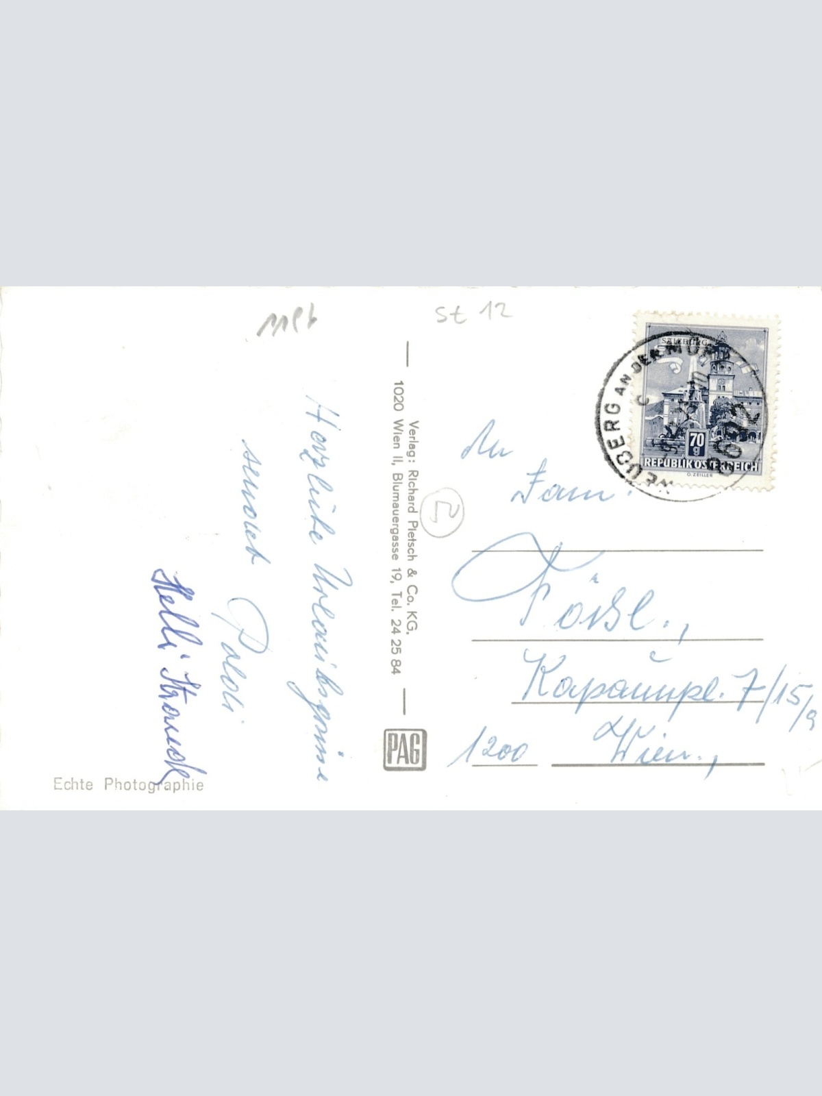 AK aus Neuberg Steiermark Ansichtskarte (12772)