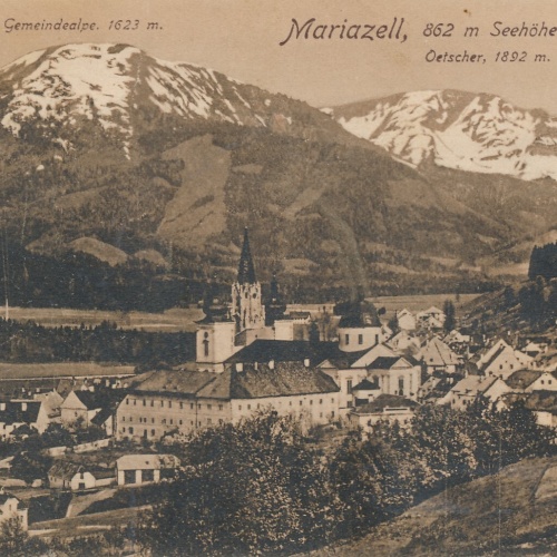 AK aus Mariazell Steiermark Ansichtskarte (13148)