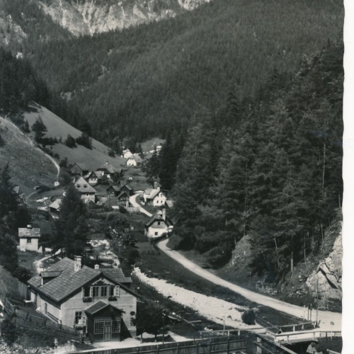 AK aus Karlgraben mit Schneealpe Steiermark Ansichtskarte (12777)