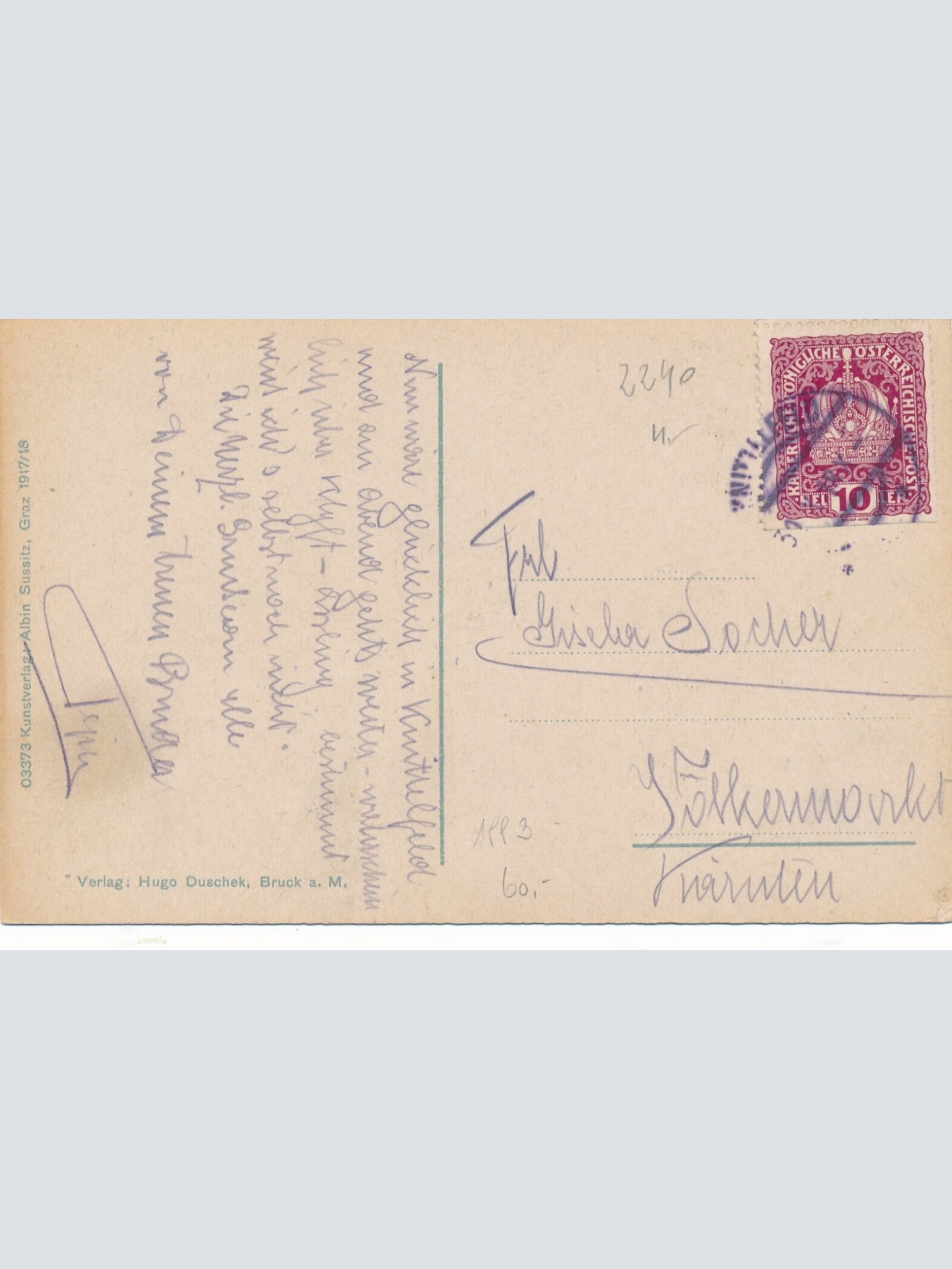 AK aus Bruck an der Mur Steiermark Ansichtskarte (12768)