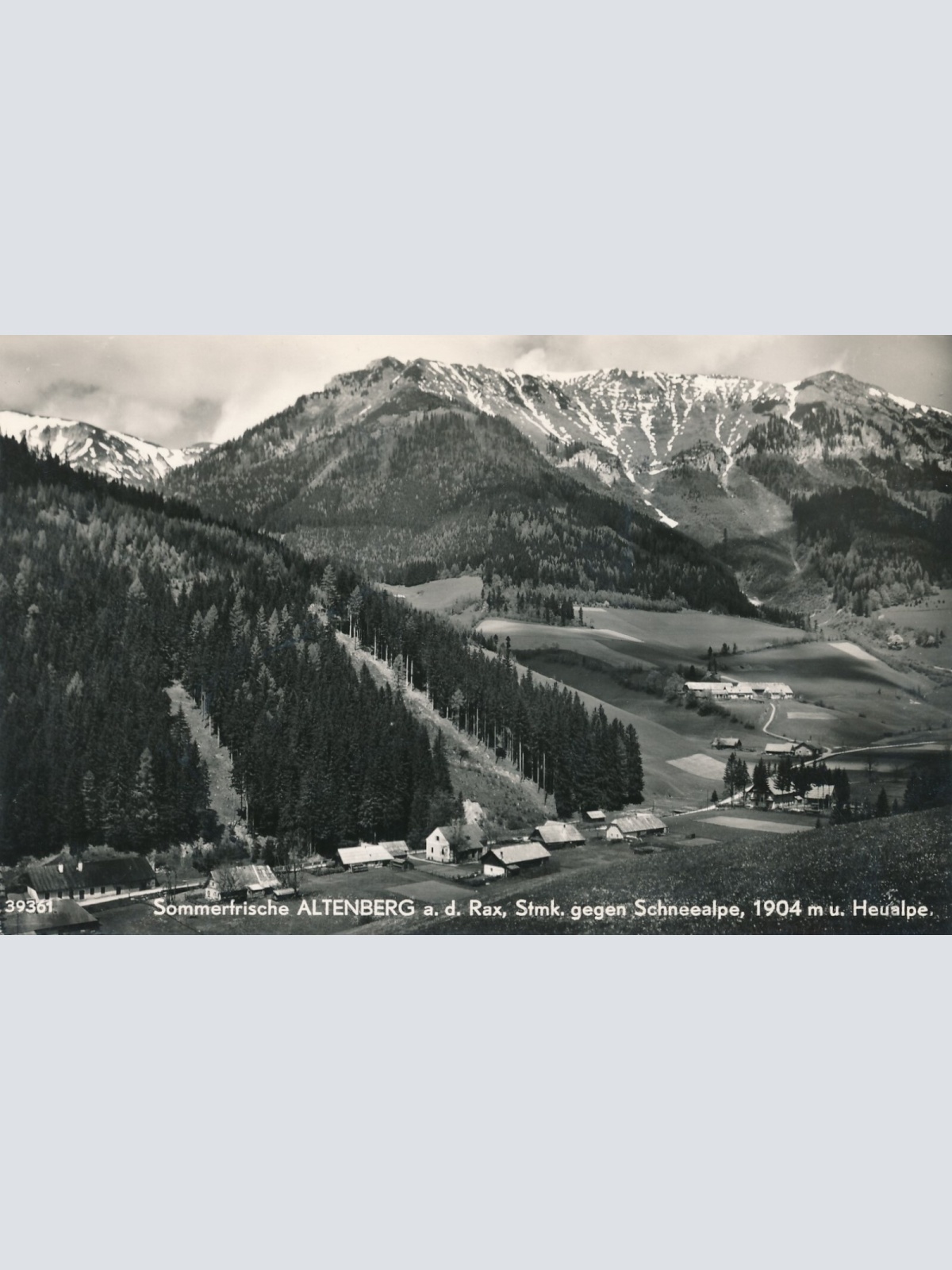 AK aus Altenberg Steiermark Ansichtskarte (13072)