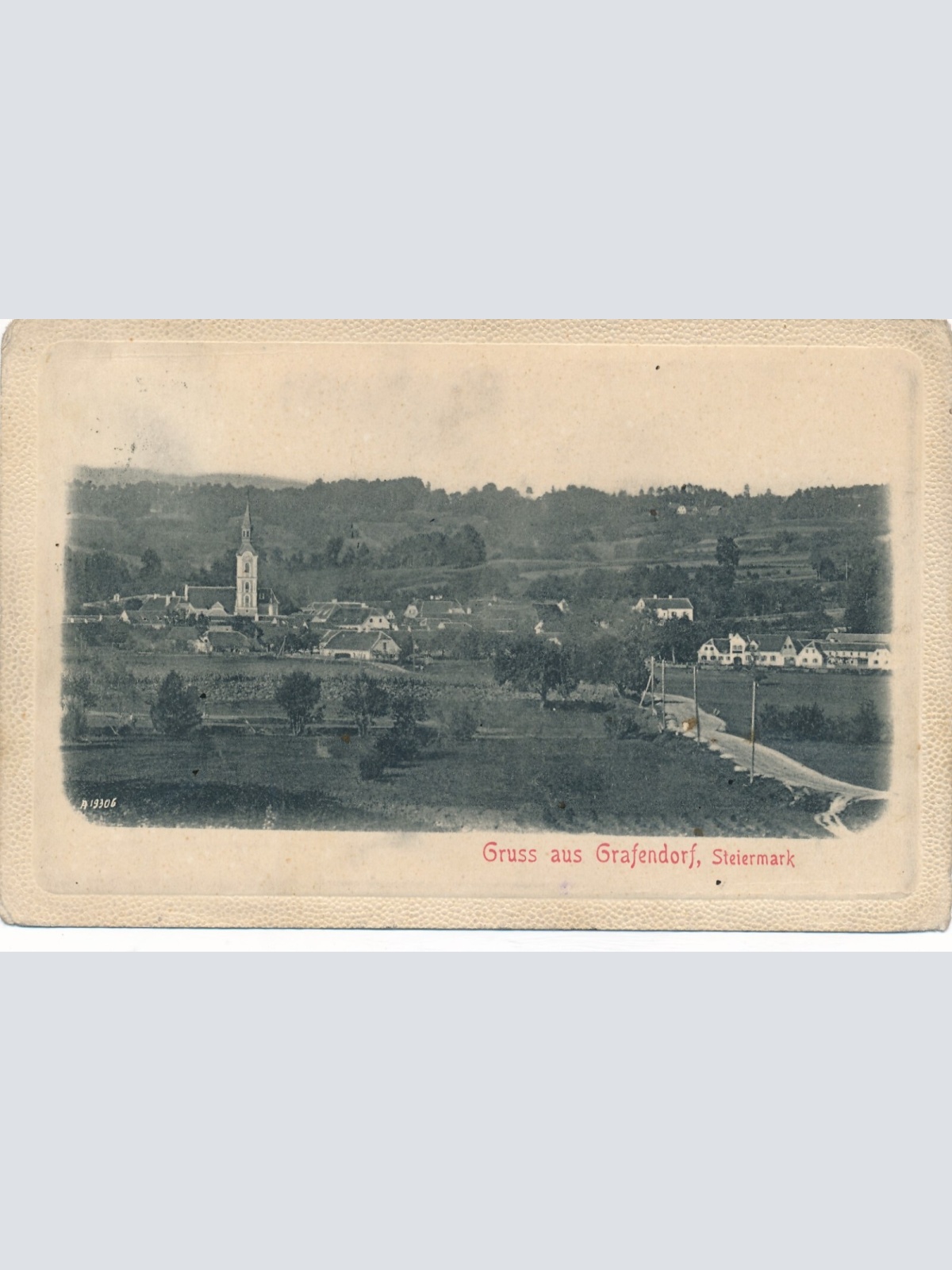 AK gruss aus Grafendorf Steiermark Ansichtskarte (12756)