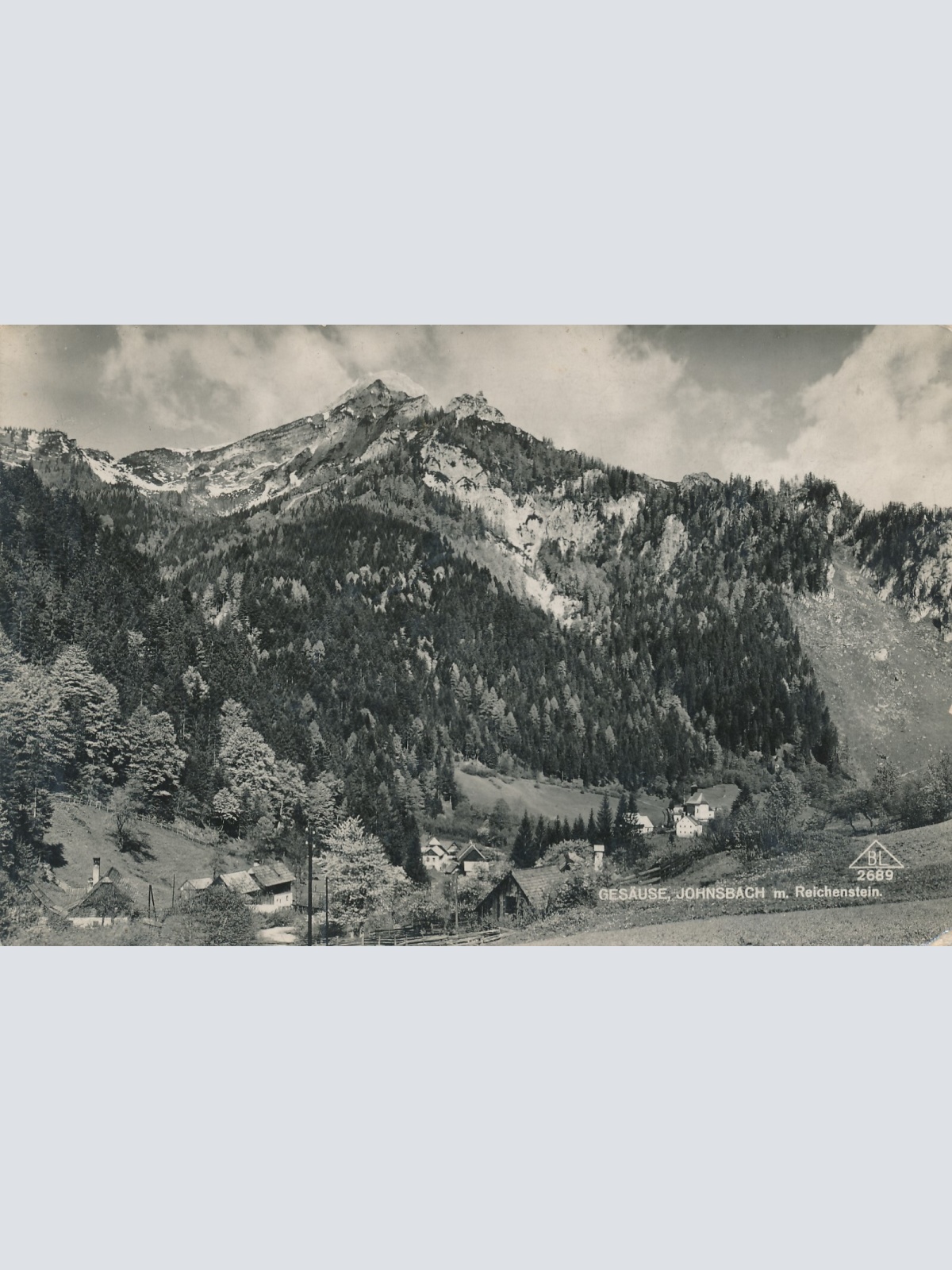 AK vom Gesäuse Johnsbach Steiermark Ansichtskarte (13110)