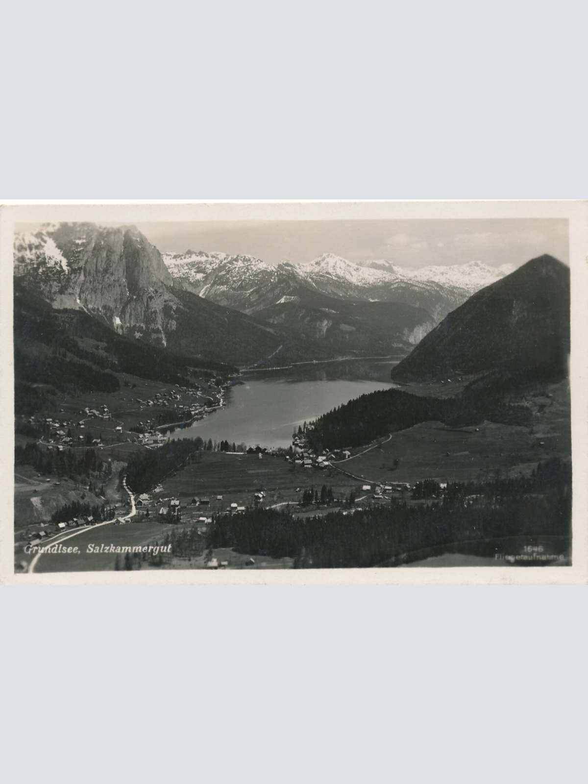 AK vom Grundlsee Steiermark Ansichtskarte (13094)