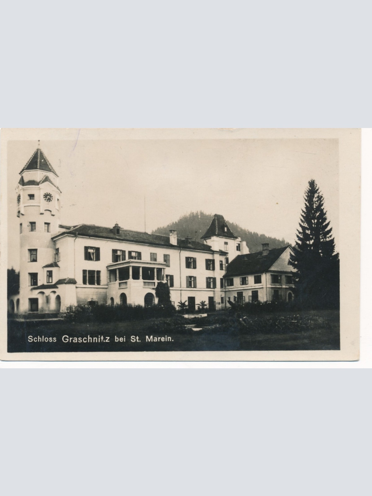 AK aus St. Marein mit Schloss Graschnitz Steiermark Ansichtskarte (13083)