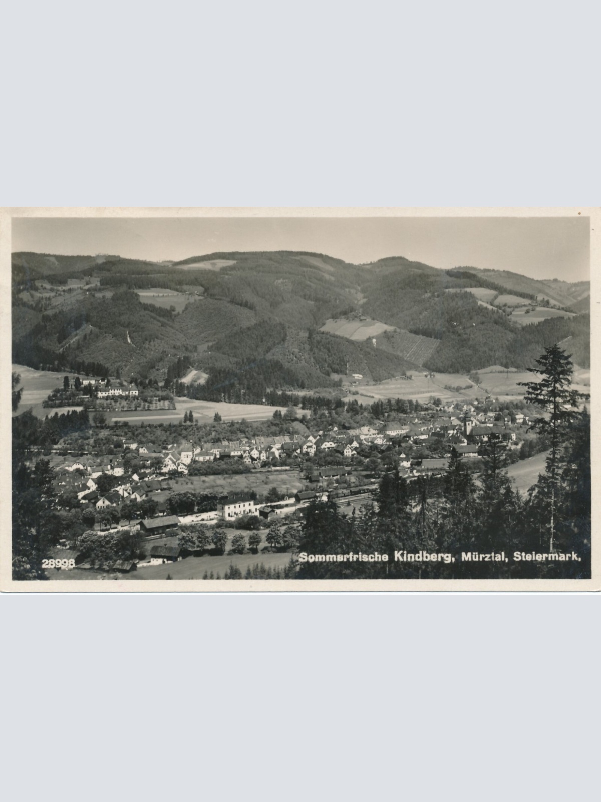 AK aus Kindberg Steiermark Ansichtskarte (13084)