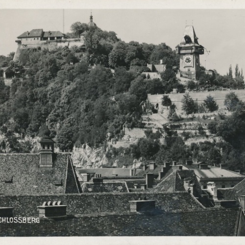 AK aus Graz Schlossberg Steiermark Ansichtskarte (13087)