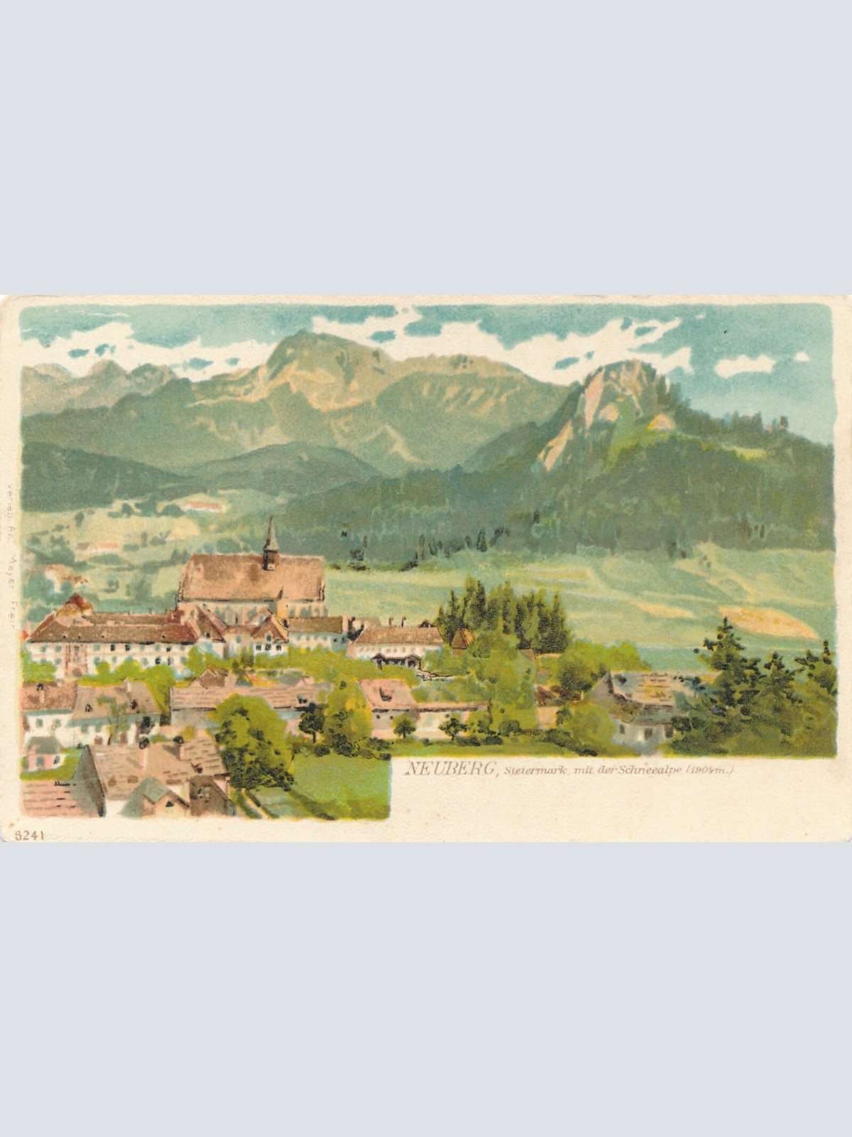 AK aus Neuberg Steiermark Ansichtskarte (12333)