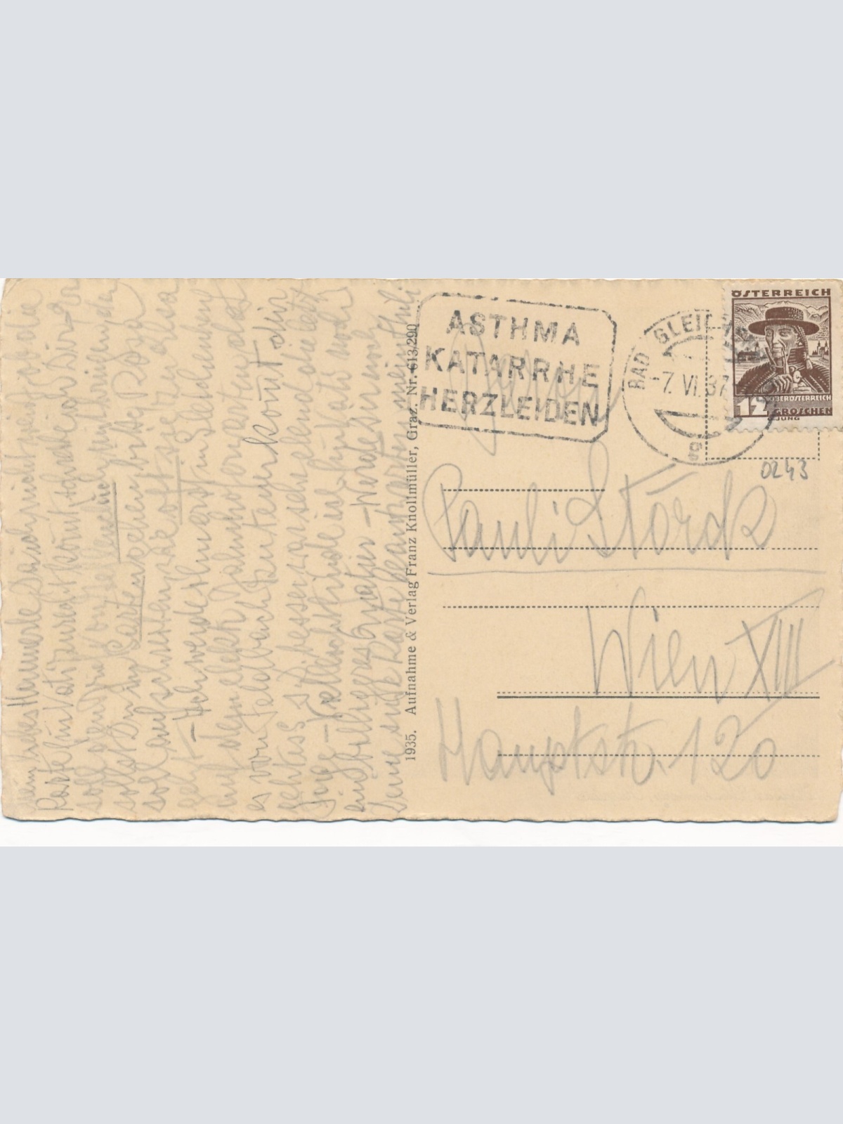 AK aus Gleichenberg Heilbad und Kurplatz Steiermark Ansichtskarte (13199)