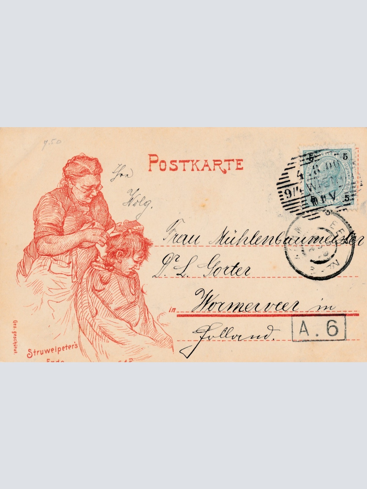 AK gruss aus Wien Franzensring Rathaus und Parlament Ansichtskarte (12482)