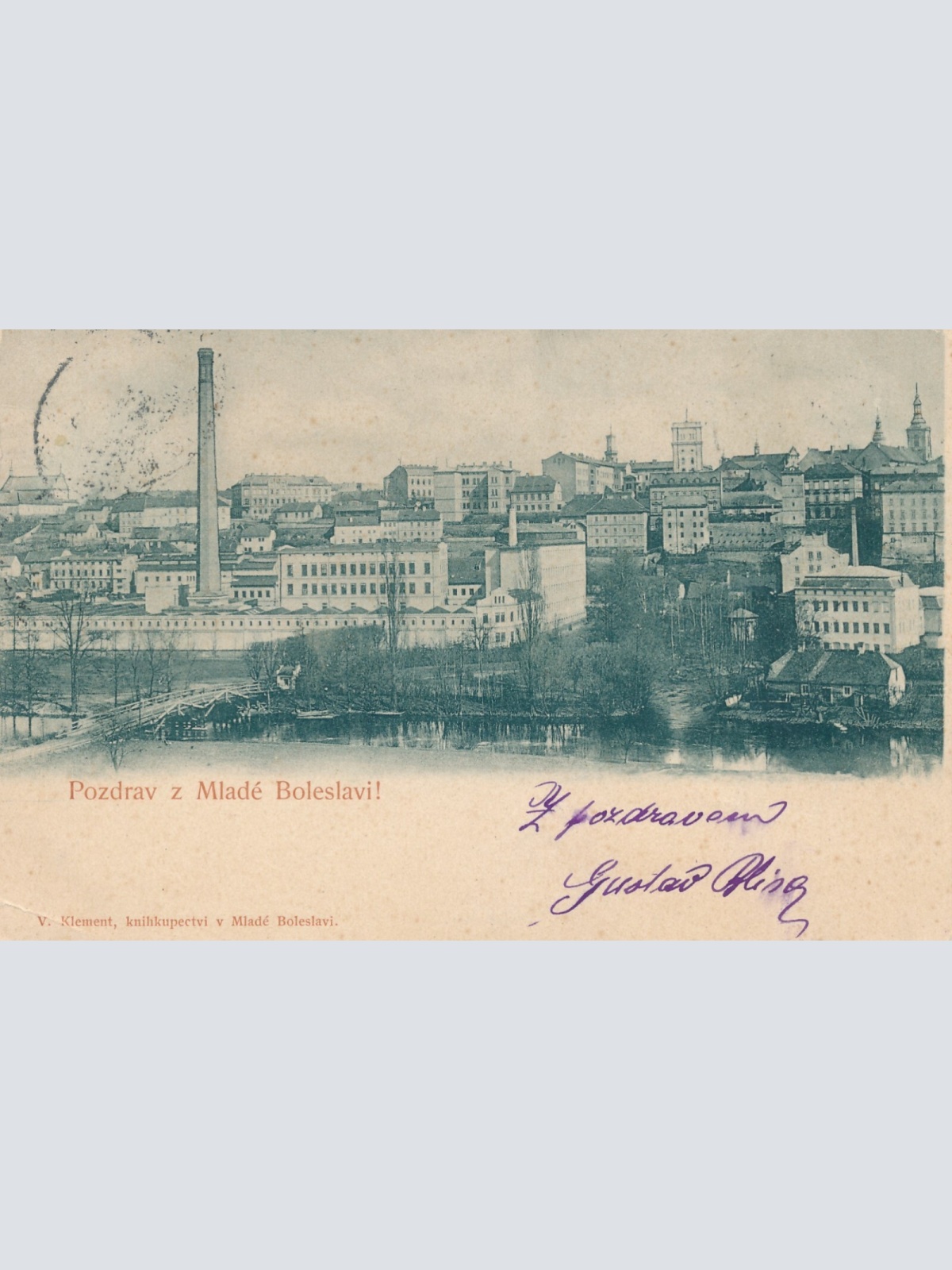 AK aus Mlade Boleslavi Tschechoslowakei Ansichtskarte (12470)