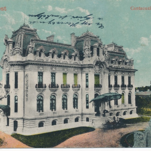 AK aus Bukarest Catacuzino - Palast Rumänien Ansichtskarte (12549)